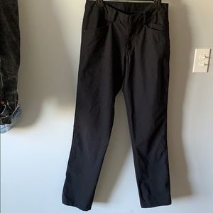 LULULEMON ABC PANTS black EUC